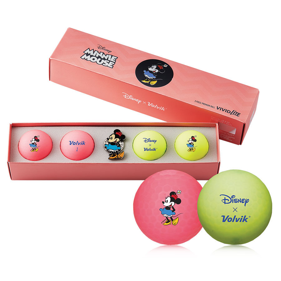 Brand New 6 Pack Disney Magic Linkdom Golf Balls RARE 海外 即決-