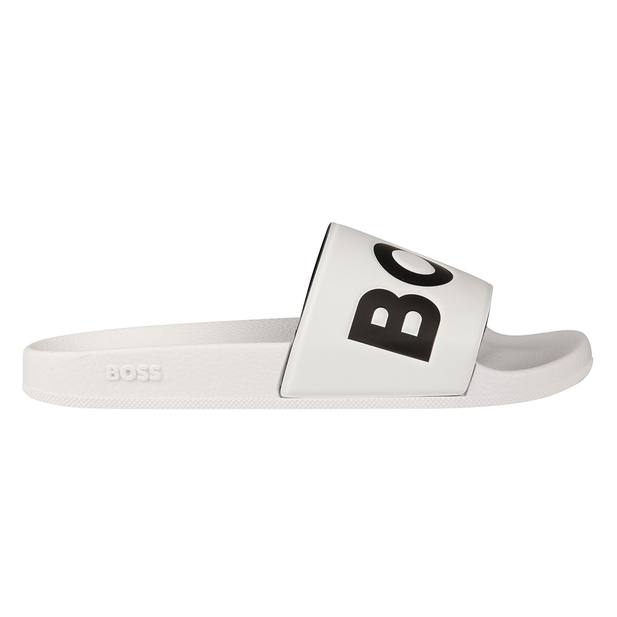 Mens white shop hugo boss sliders