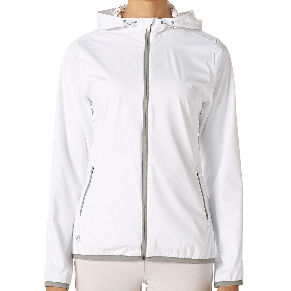 adidas ladies climastorm waterproof hooded golf jacket